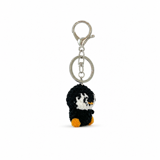 Gummy Penguin Crochet Keychain Bag Charm