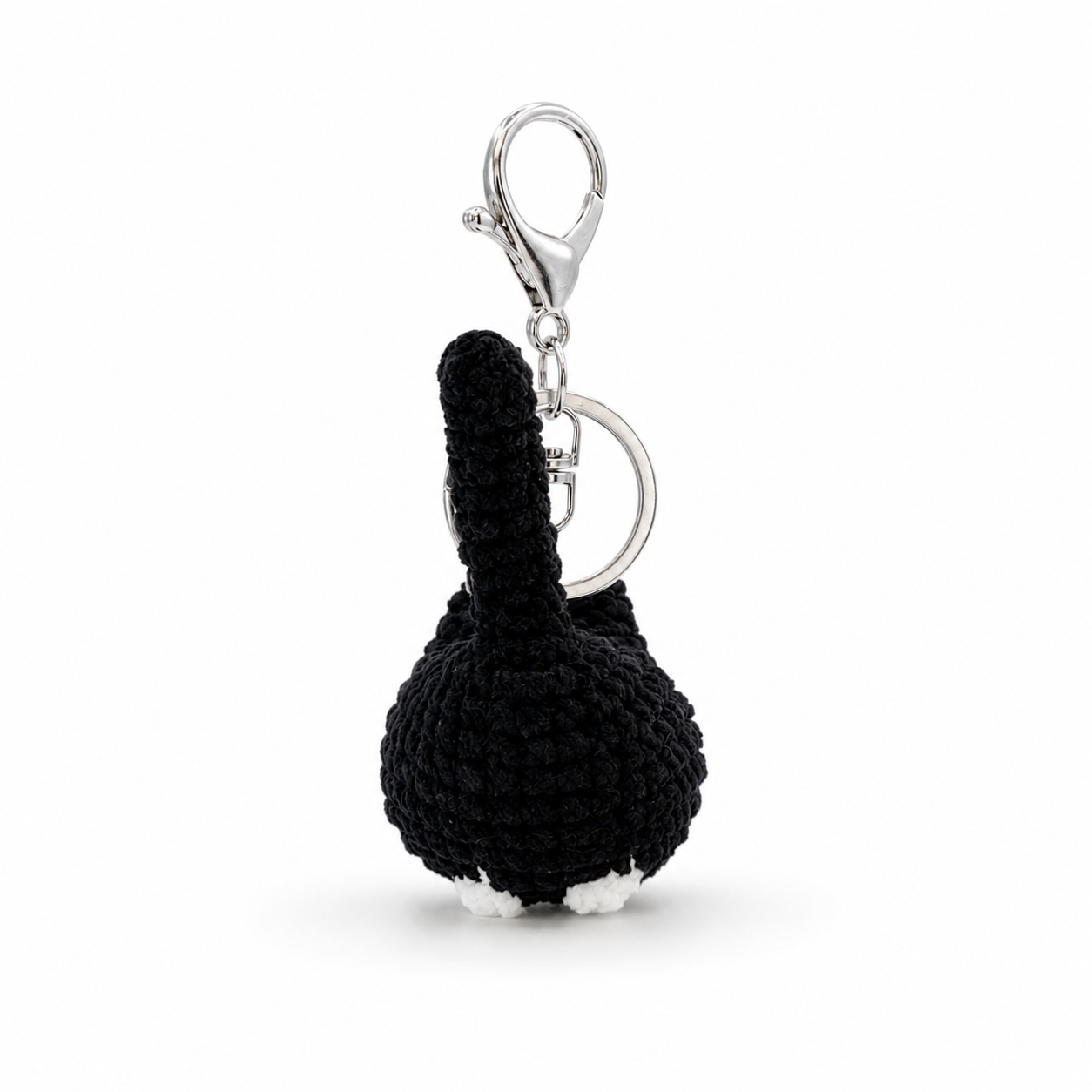 Cat Crochet Keychain Bag Charm