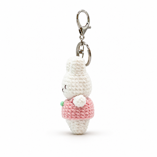 Miffy Crochet Keychain Bag Charm