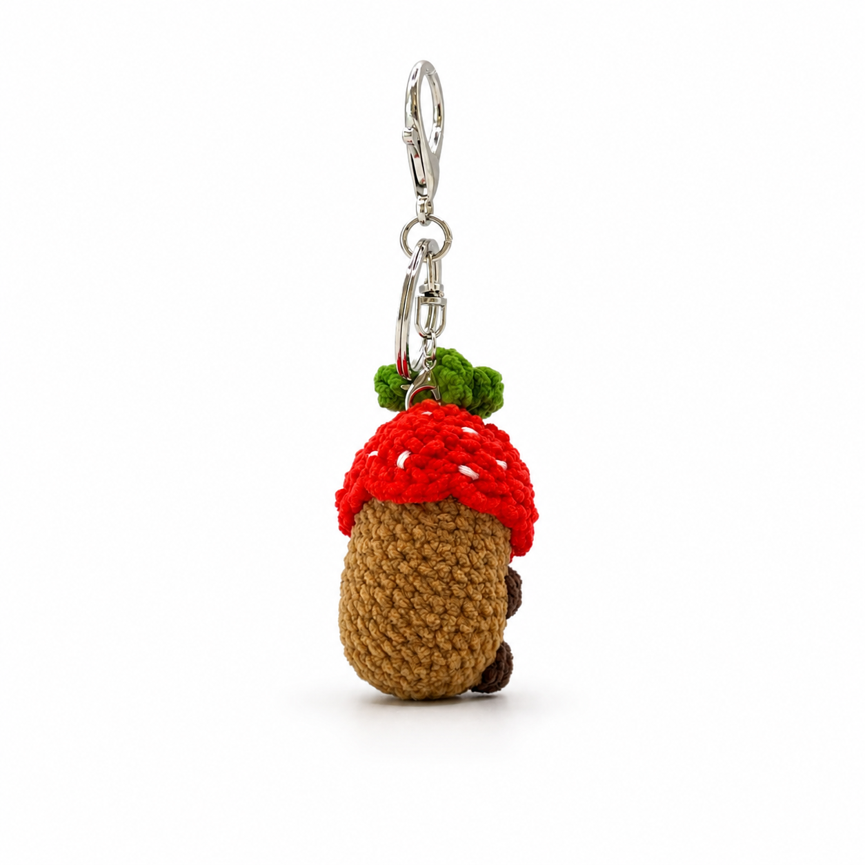 Capybara With Hats Crochet Keychain Bag Charm