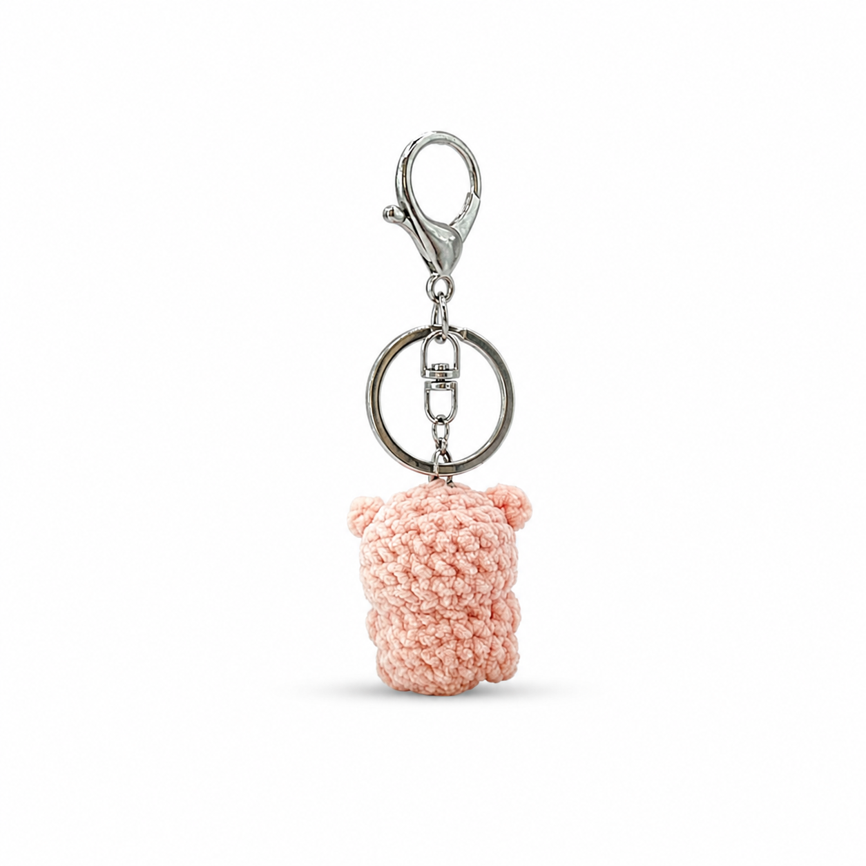 Gummy Piggy Crochet Keychain Bag Charm