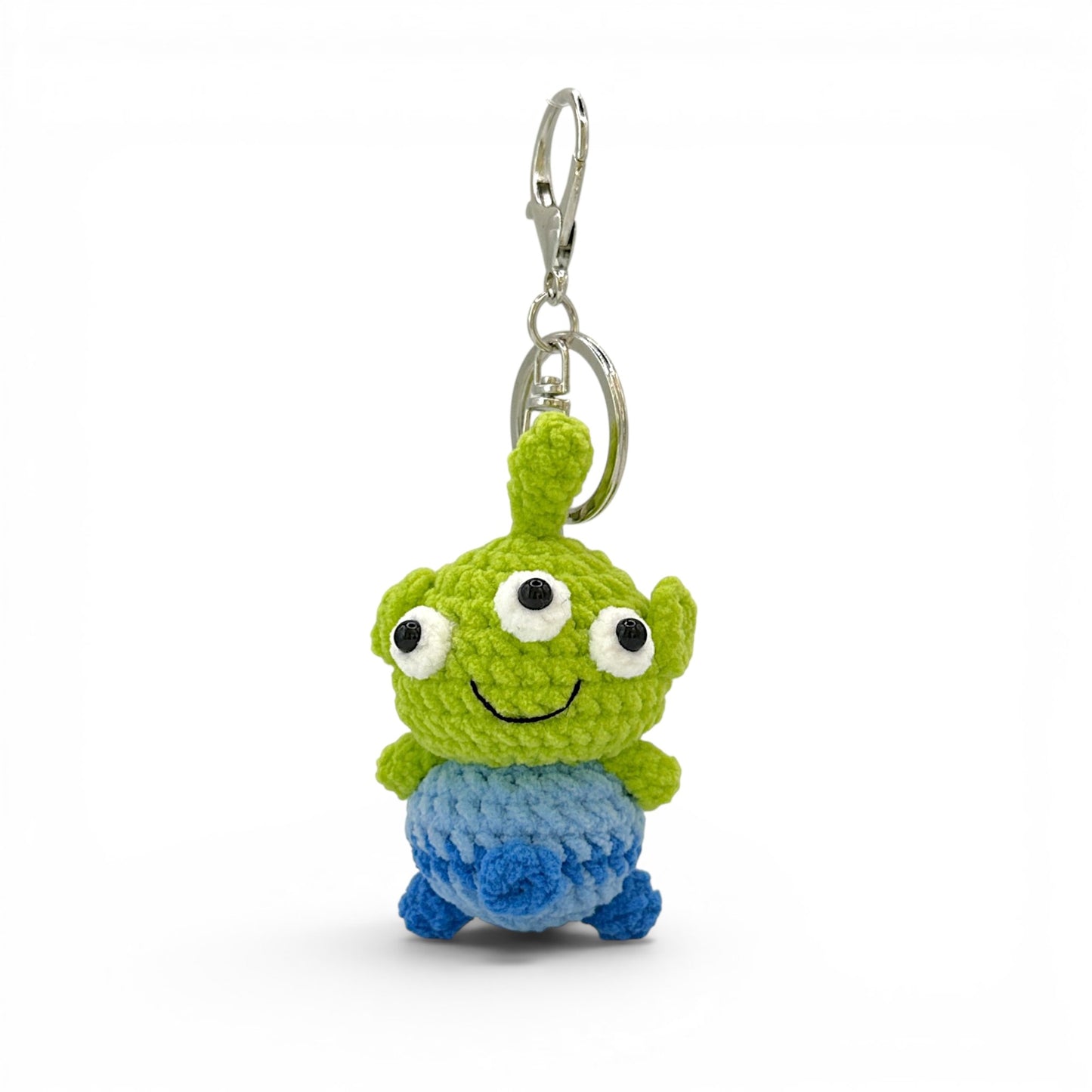 Alien Toy Story Crochet Keychain Bag Charm