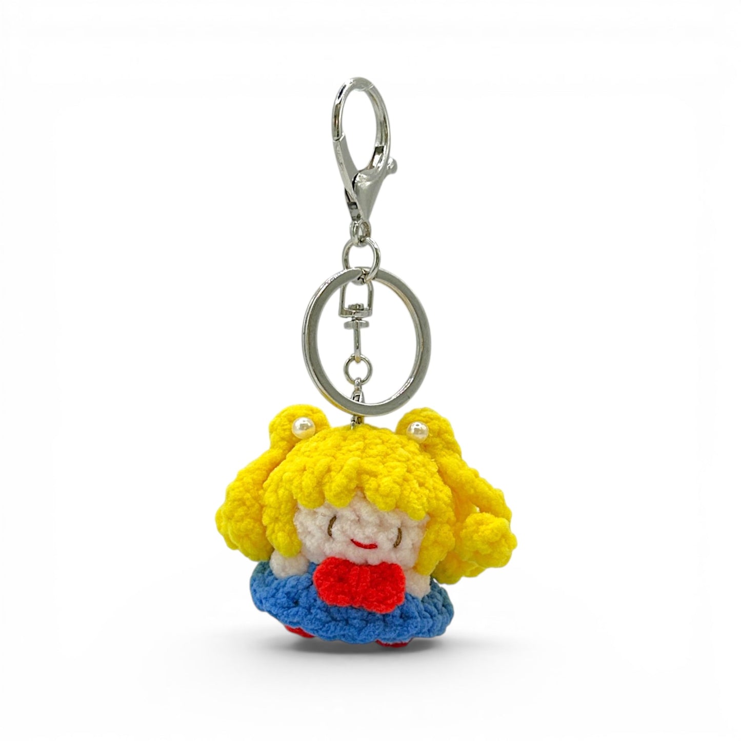 Sailor Moon Usagi Tsukino Crochet Keychain Bag Charm