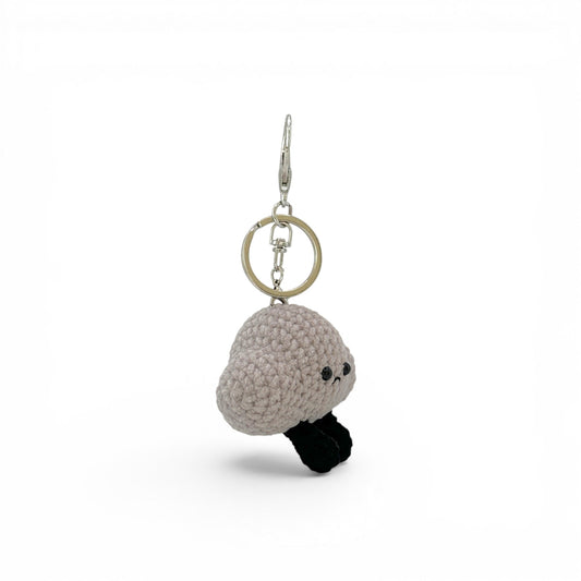Cloudy Moody Crochet Keychain Bag Charm