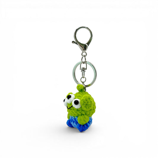 Alien Toy Story Crochet Keychain Bag Charm