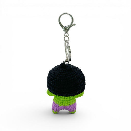 Marvel Star Hulk Crochet Keychain Bag Charm