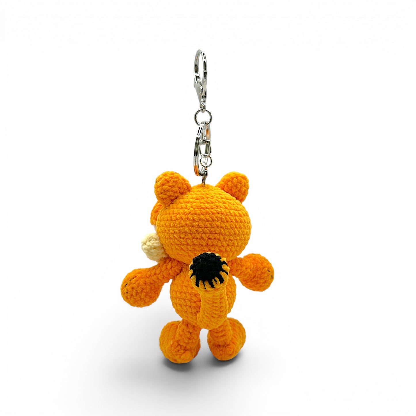 Garfield Crochet Keychain Bag Charm