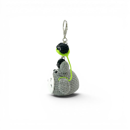 Totoro Crochet Keychain Bag Charm