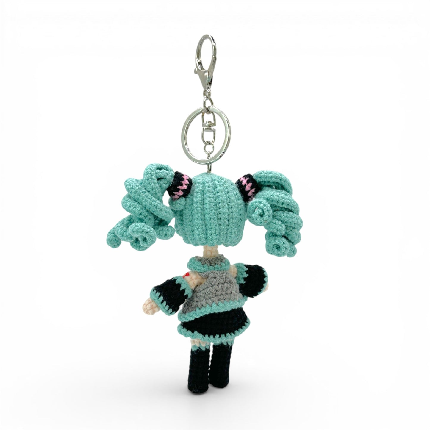 Hatsune Miku Crochet Keychain Bag Charm