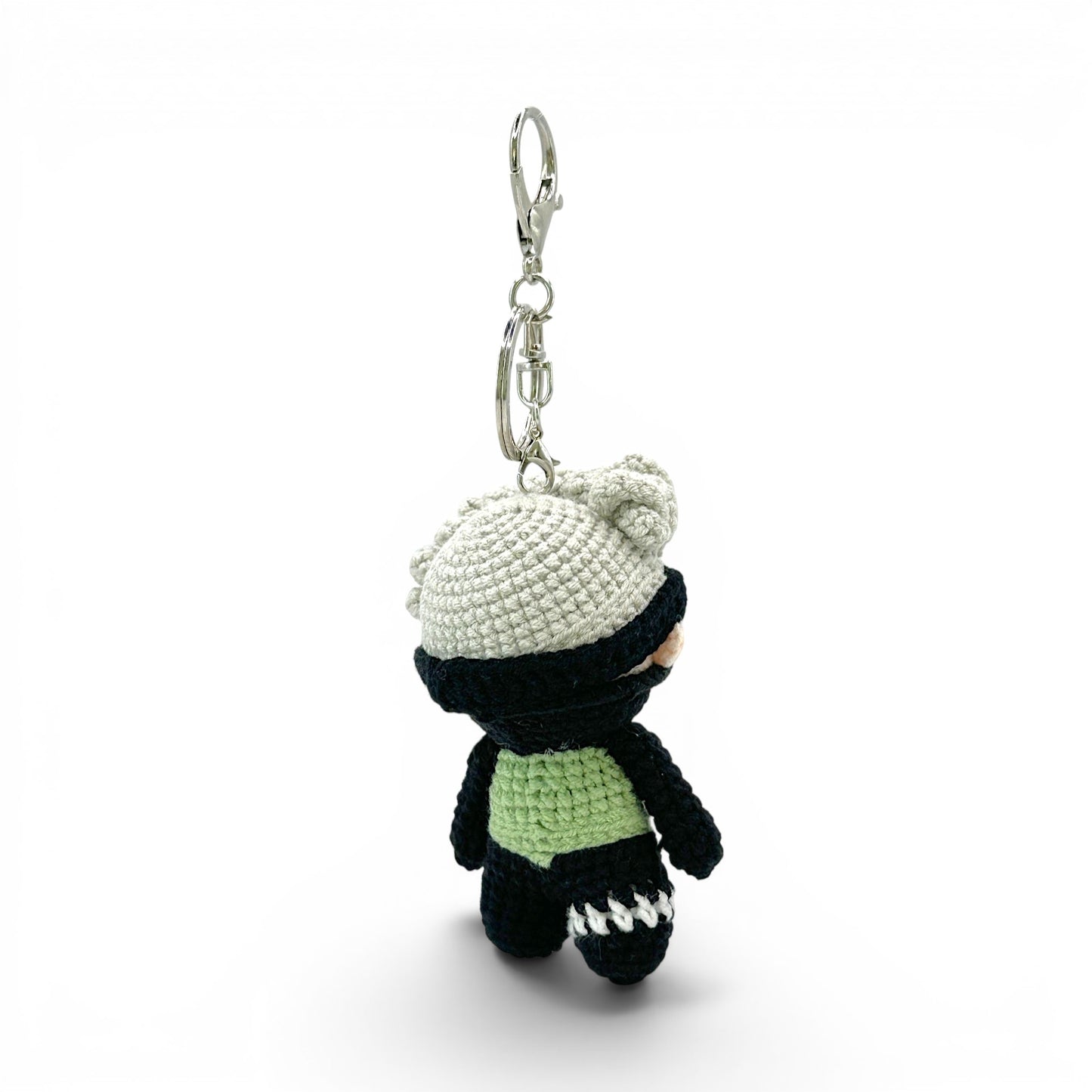 Kakashi From Naruto Crochet Keychain Bag Charm