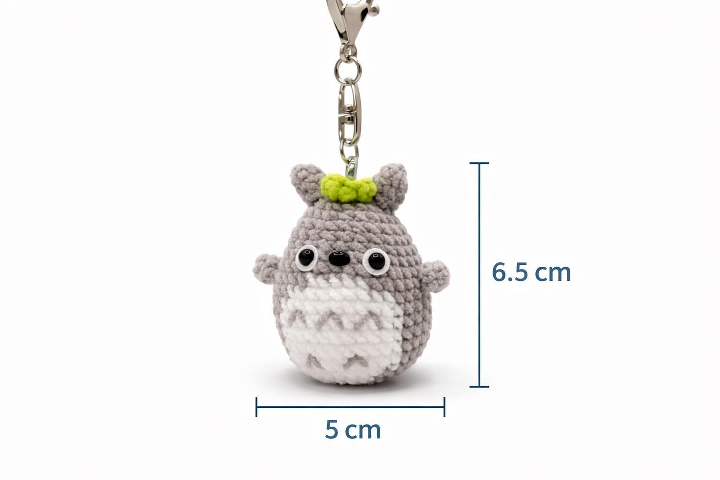 Totoro Crochet Keychain Bag Charm