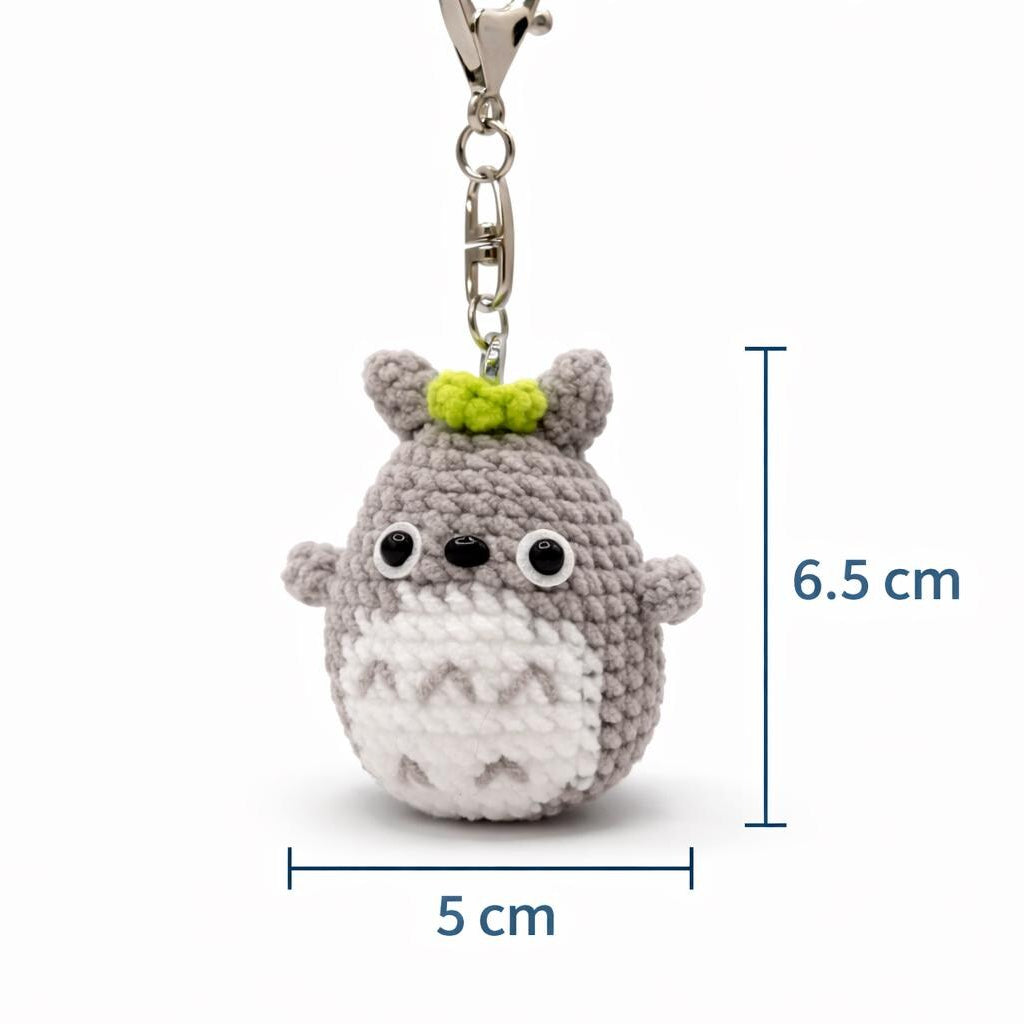 Totoro Crochet Keychain Bag Charm