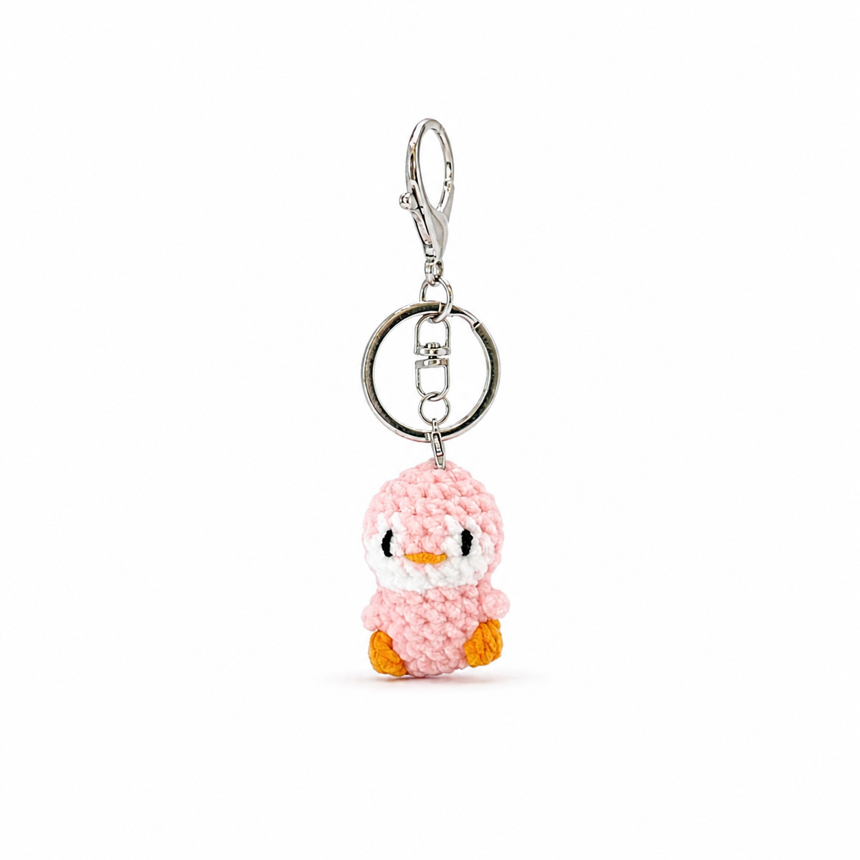Gummy Penguin Crochet Keychain Bag Charm