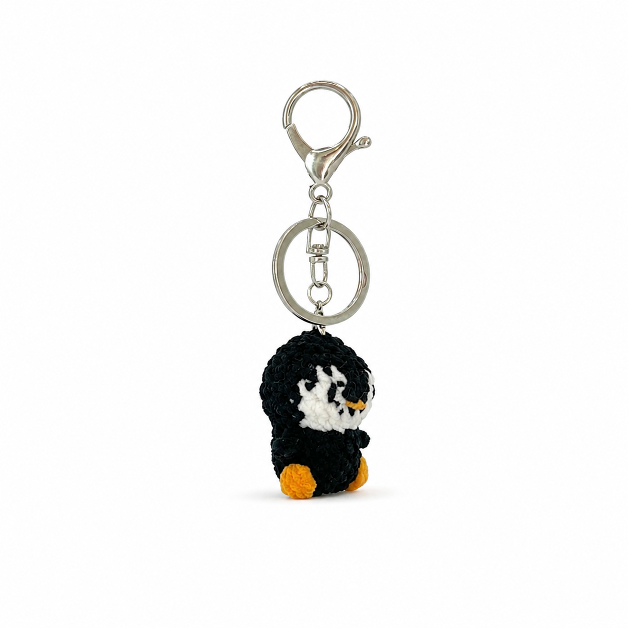 Gummy Penguin Crochet Keychain Bag Charm