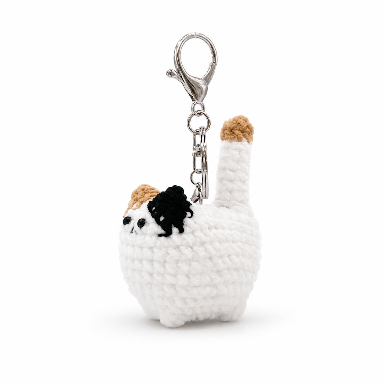 Cat Crochet Keychain Bag Charm