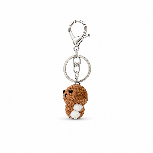 Gummy Dog Crochet Keychain Bag Charm