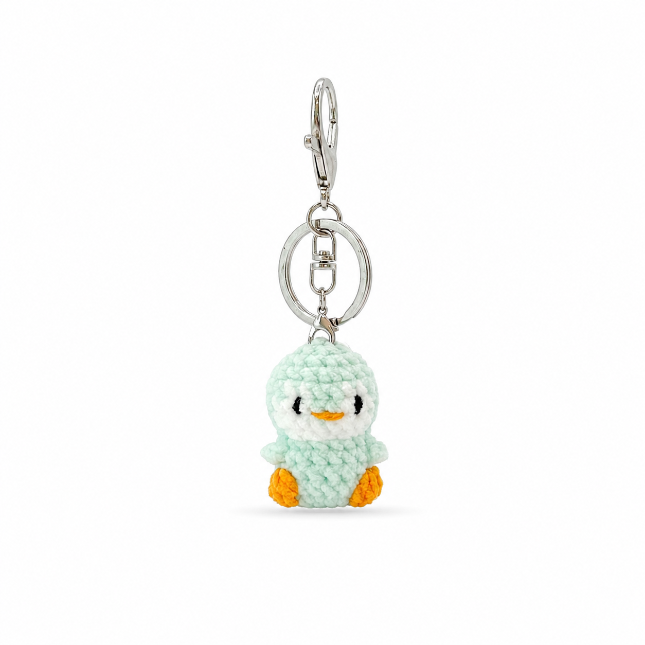 Gummy Penguin Crochet Keychain Bag Charm