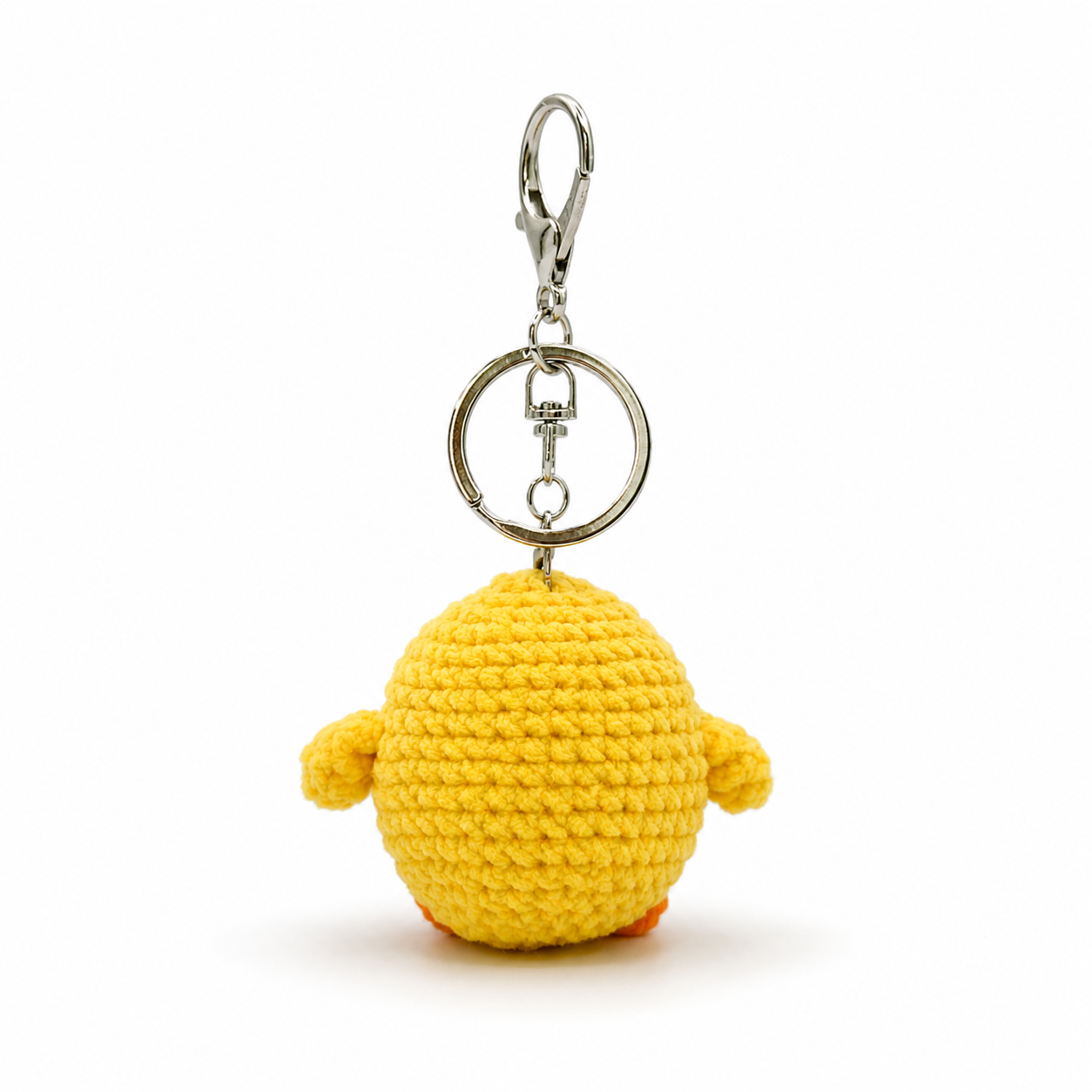 Chubby Penguin Crochet Keychain Bag Charm