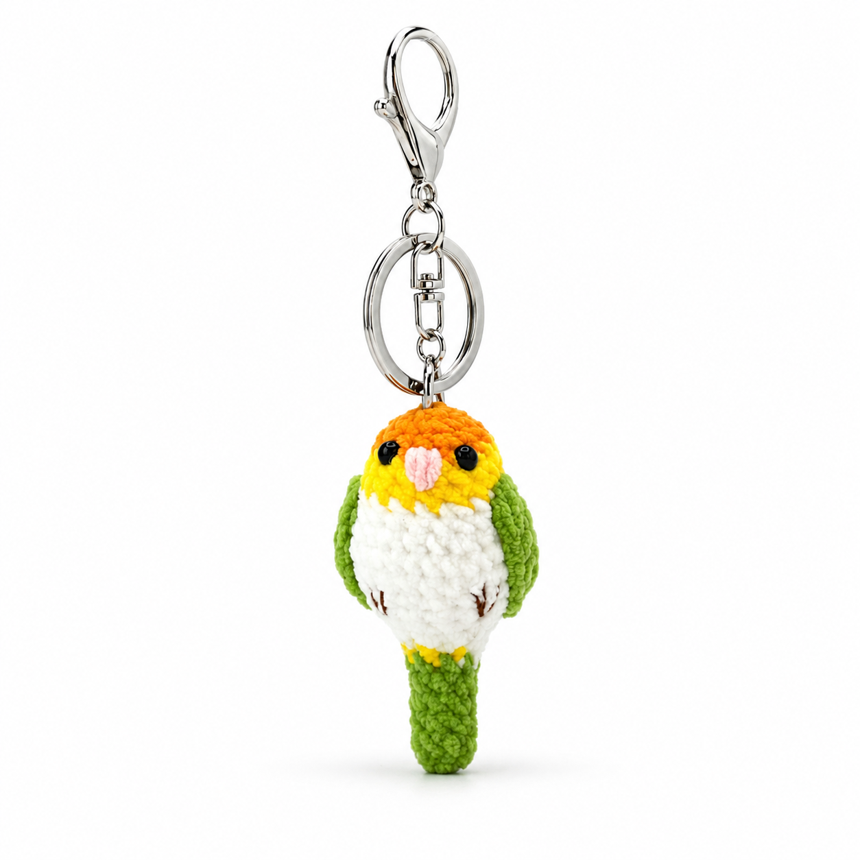 Bird Crochet Keychain Bag Charm
