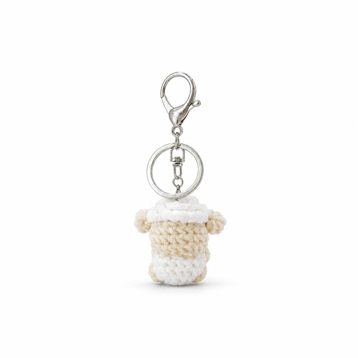 Gummy Sheep Crochet Keychain Bag Charm
