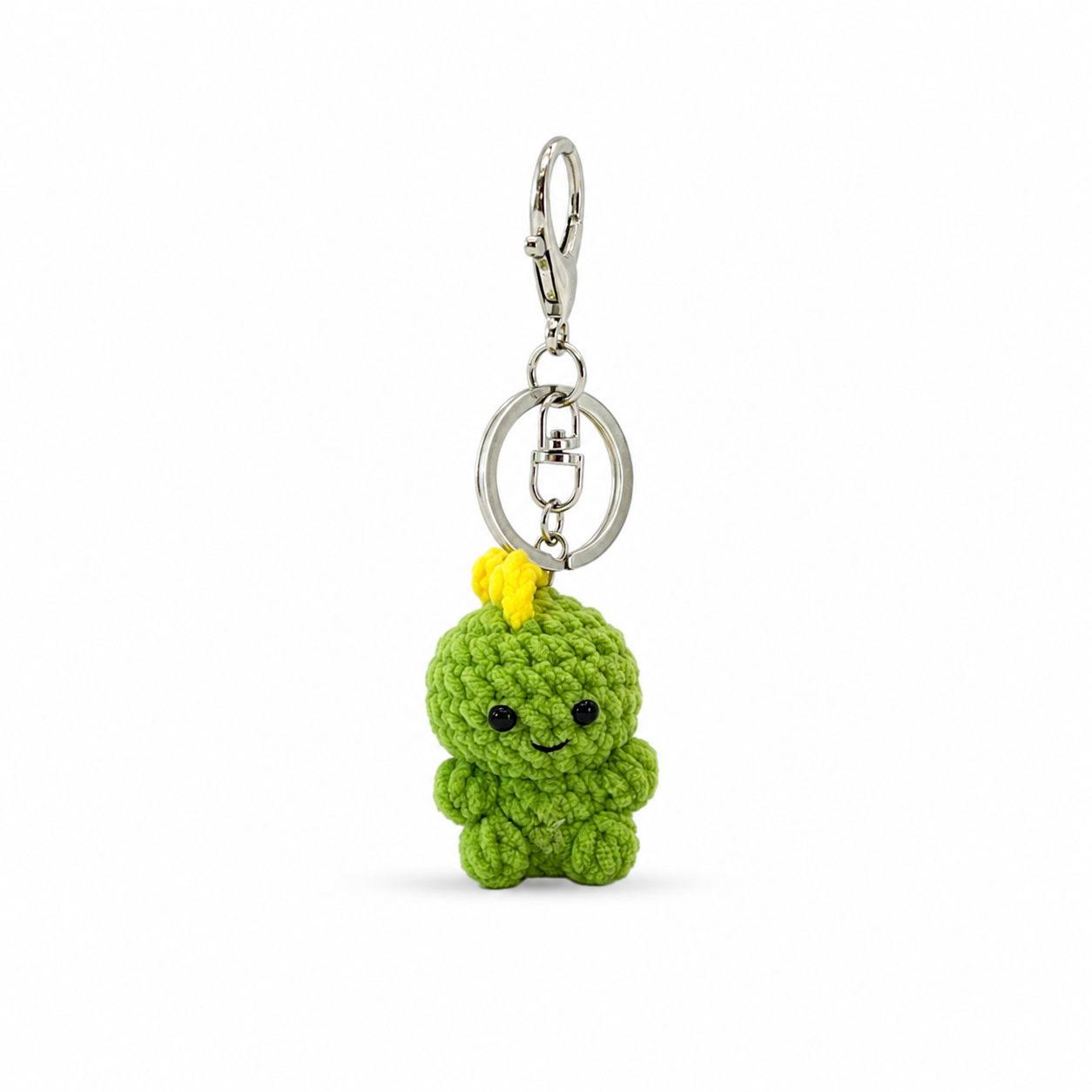 Gummy Dinosaur Crochet Keychain Bag Charm