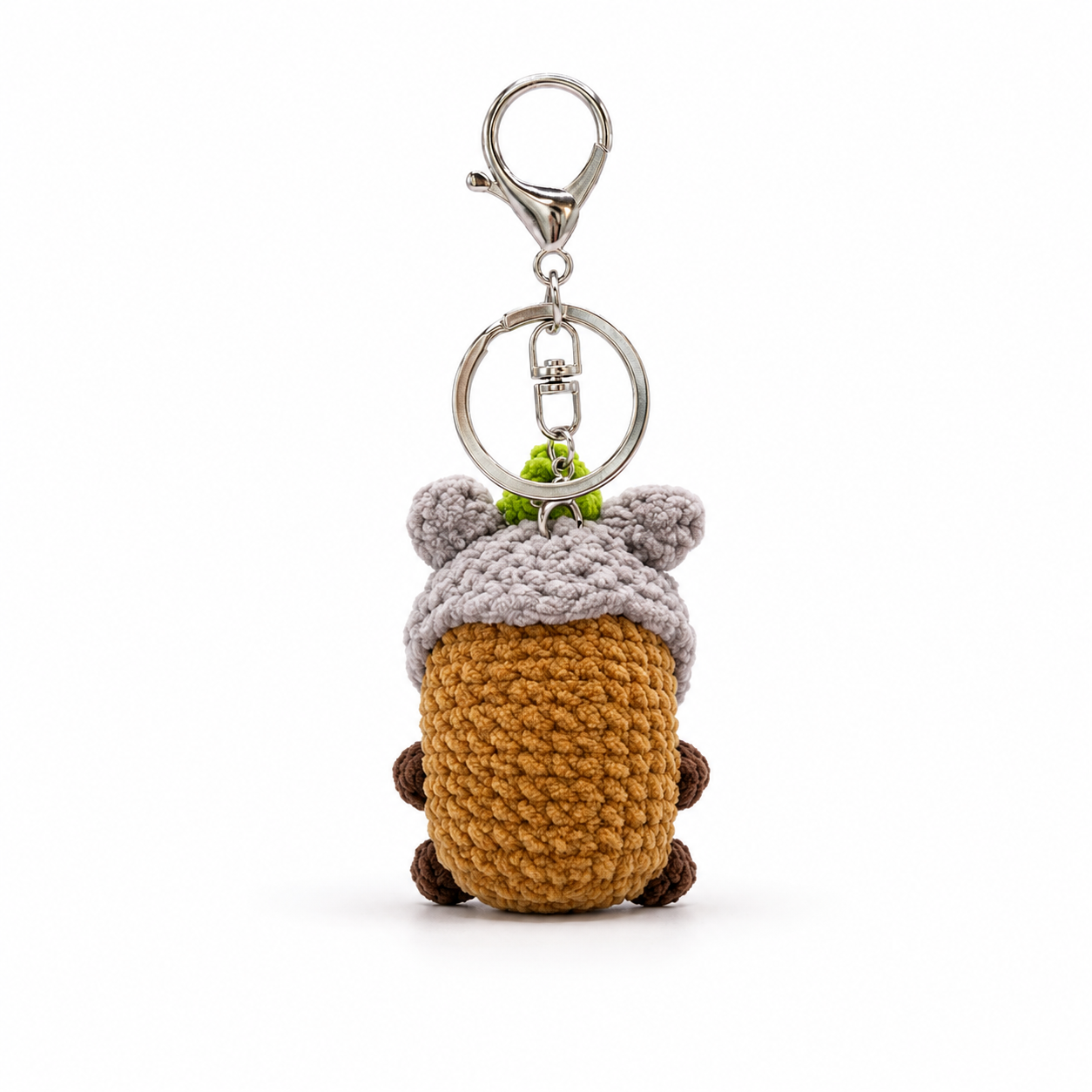 Capybara With Hats Crochet Keychain Bag Charm