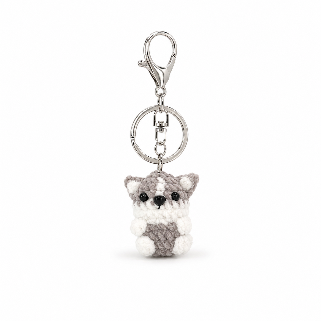 Gummy Dog Crochet Keychain Bag Charm