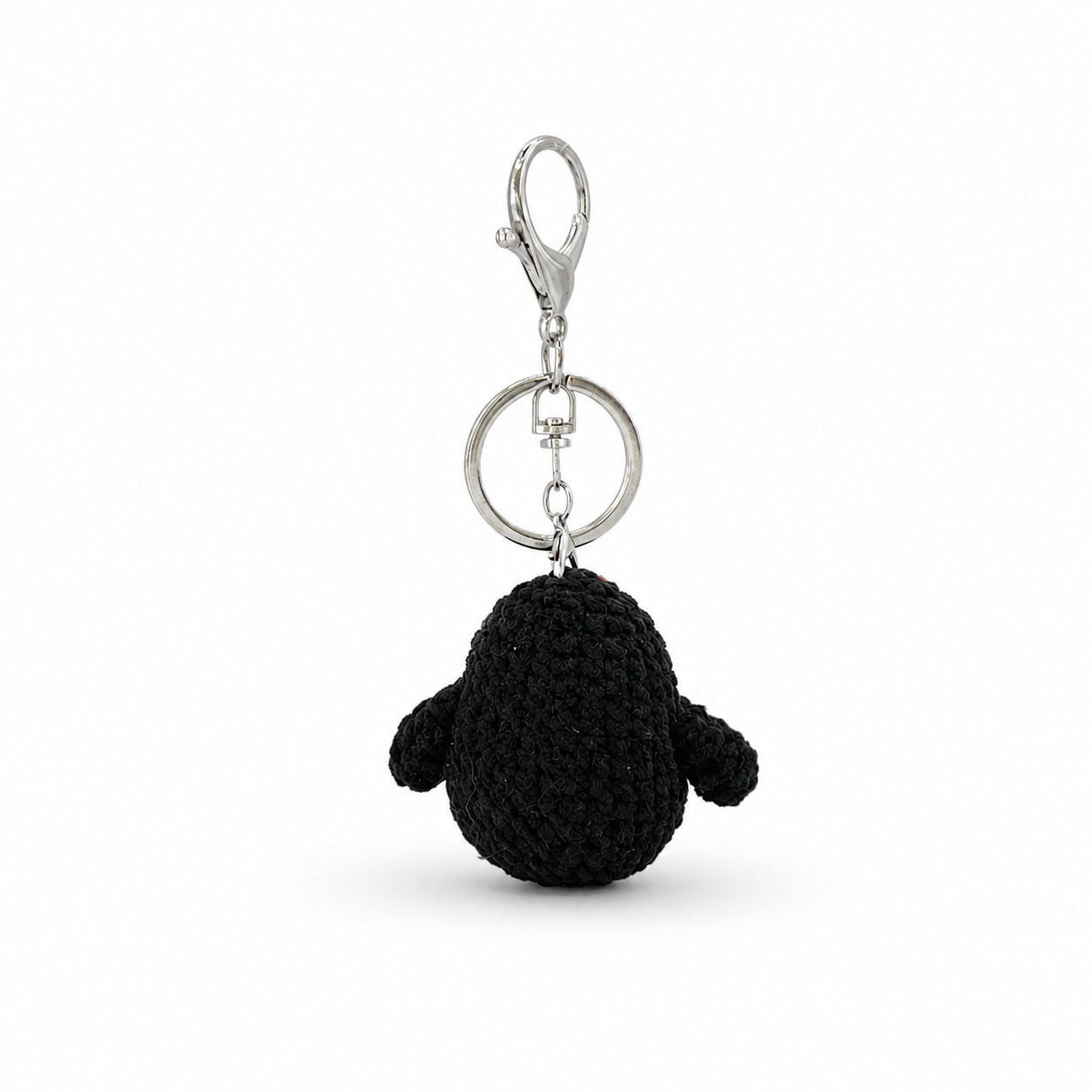 Spited Away No Face Crochet Keychain Bag Charm