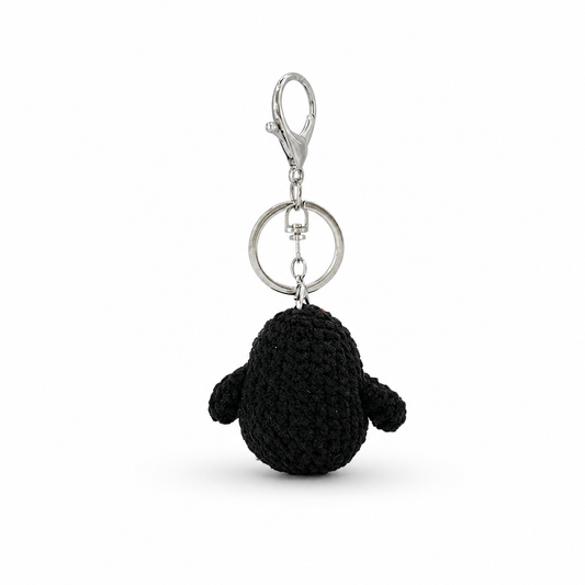 Spited Away No Face Crochet Keychain Bag Charm