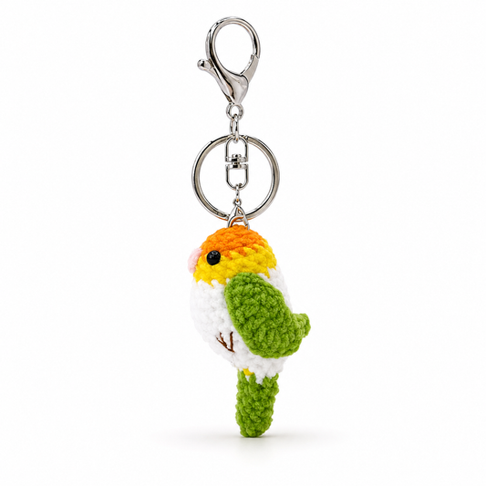 Bird Keychain Bag Charm
