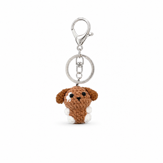 Gummy Dog Crochet Keychain Bag Charm