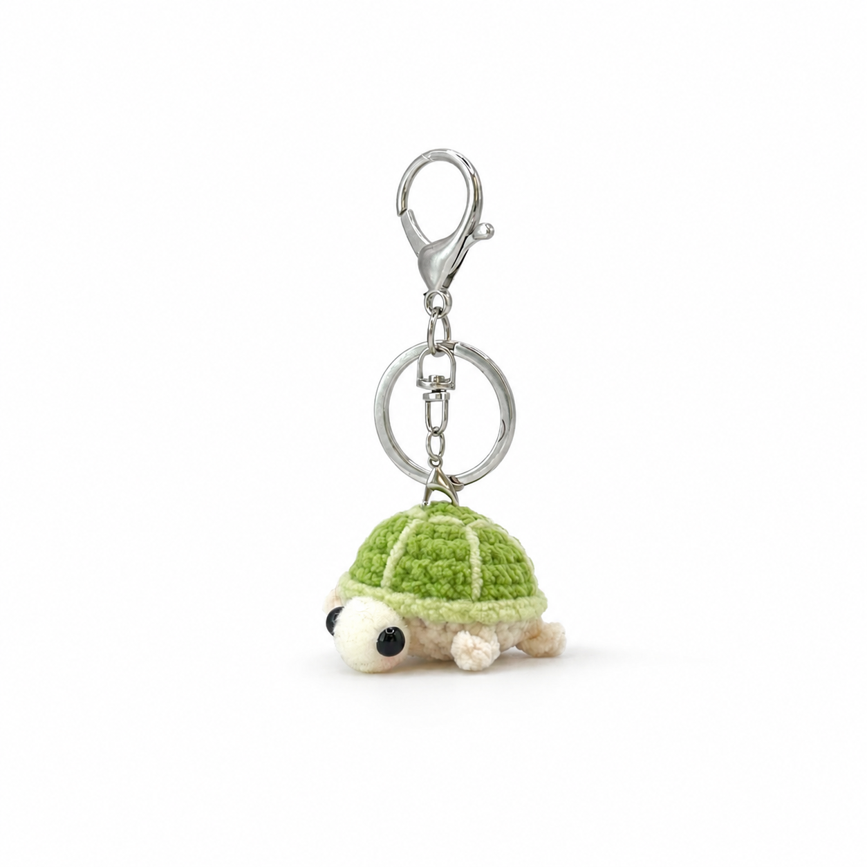 Turtle Crochet Keychain Bag Charm