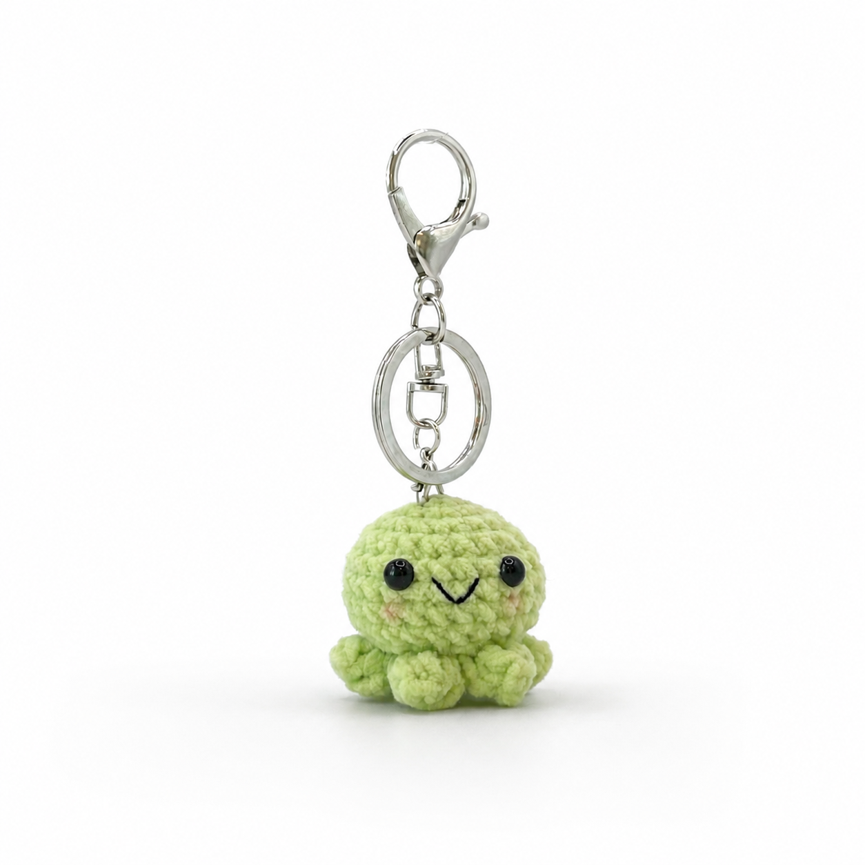 Octopus Crochet Keychain Bag Charm