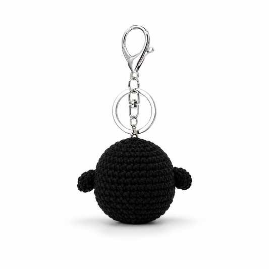 Penguin Crochet Keychain Bag Charm