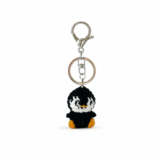 Gummy Penguin Crochet Keychain Bag Charm
