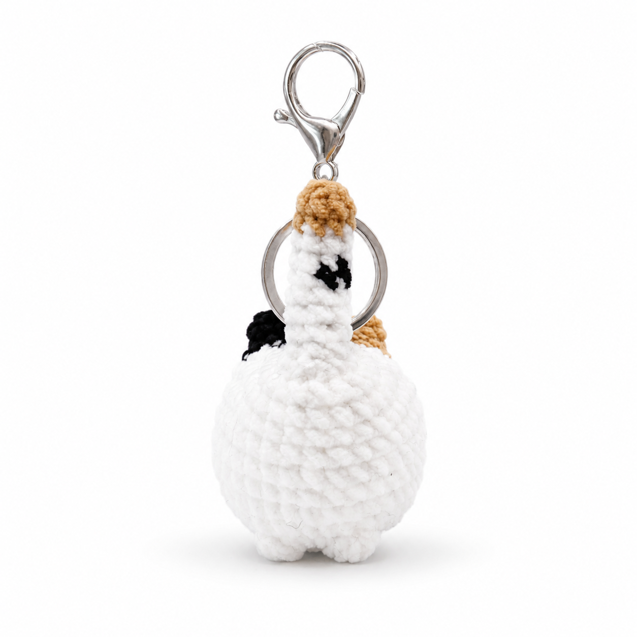 Cat Crochet Keychain Bag Charm
