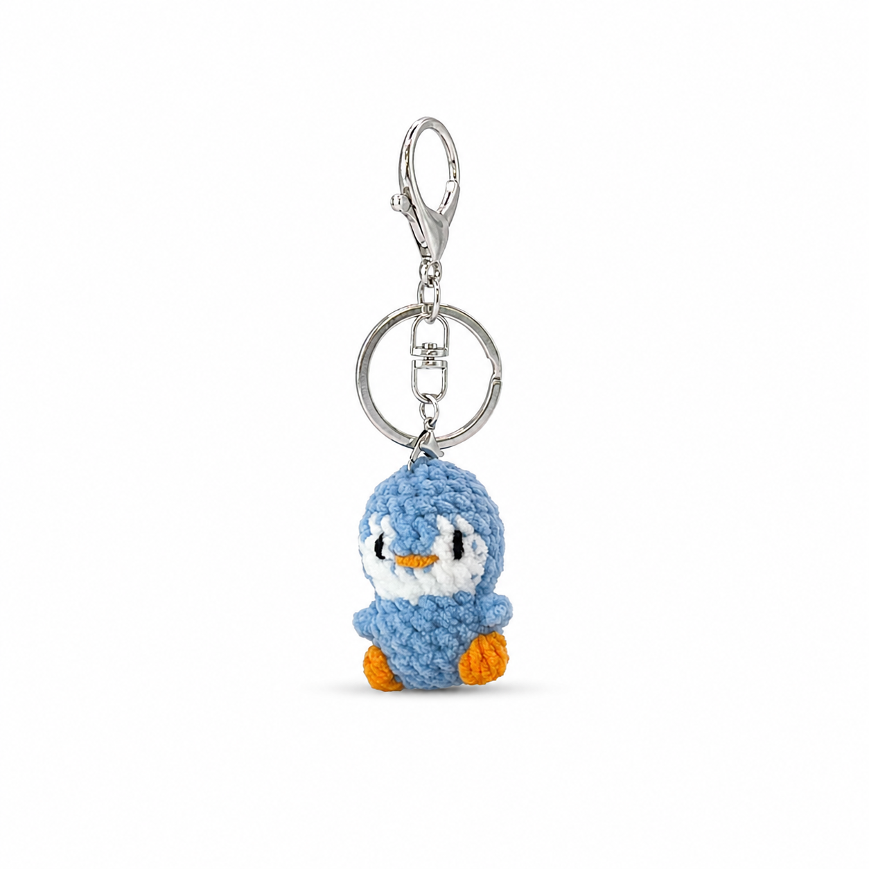 Gummy Penguin Crochet Keychain Bag Charm