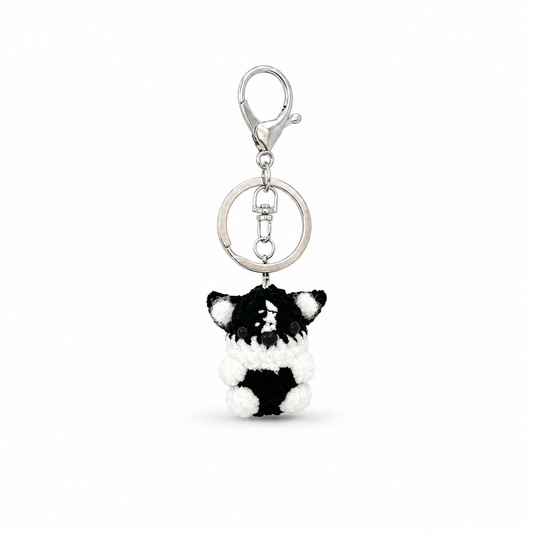 Gummy Dog Shiba Inu Crochet Keychain Bag Charm