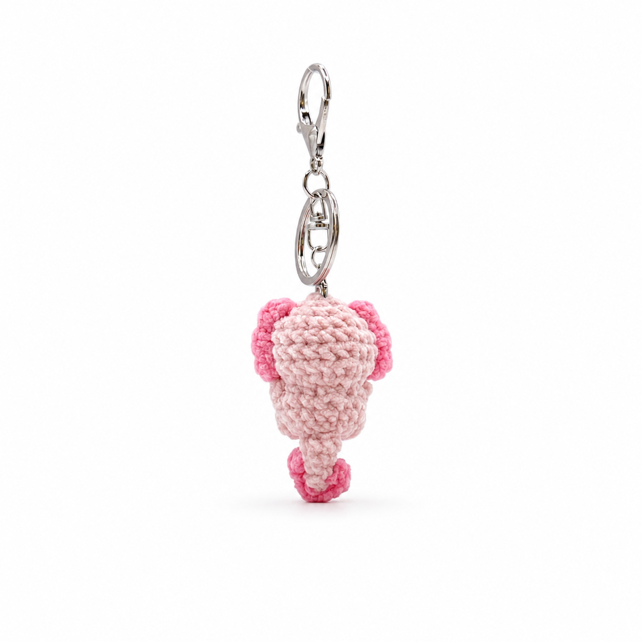 Gummy Axolotol Crochet Keychain Bag Charm