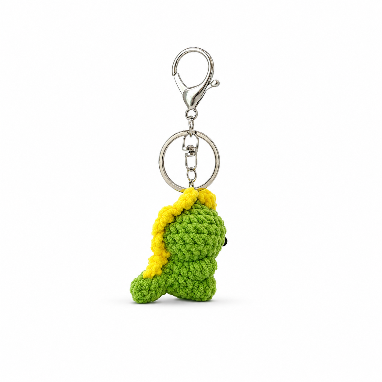 Gummy Dinosaur Crochet Keychain Bag Charm