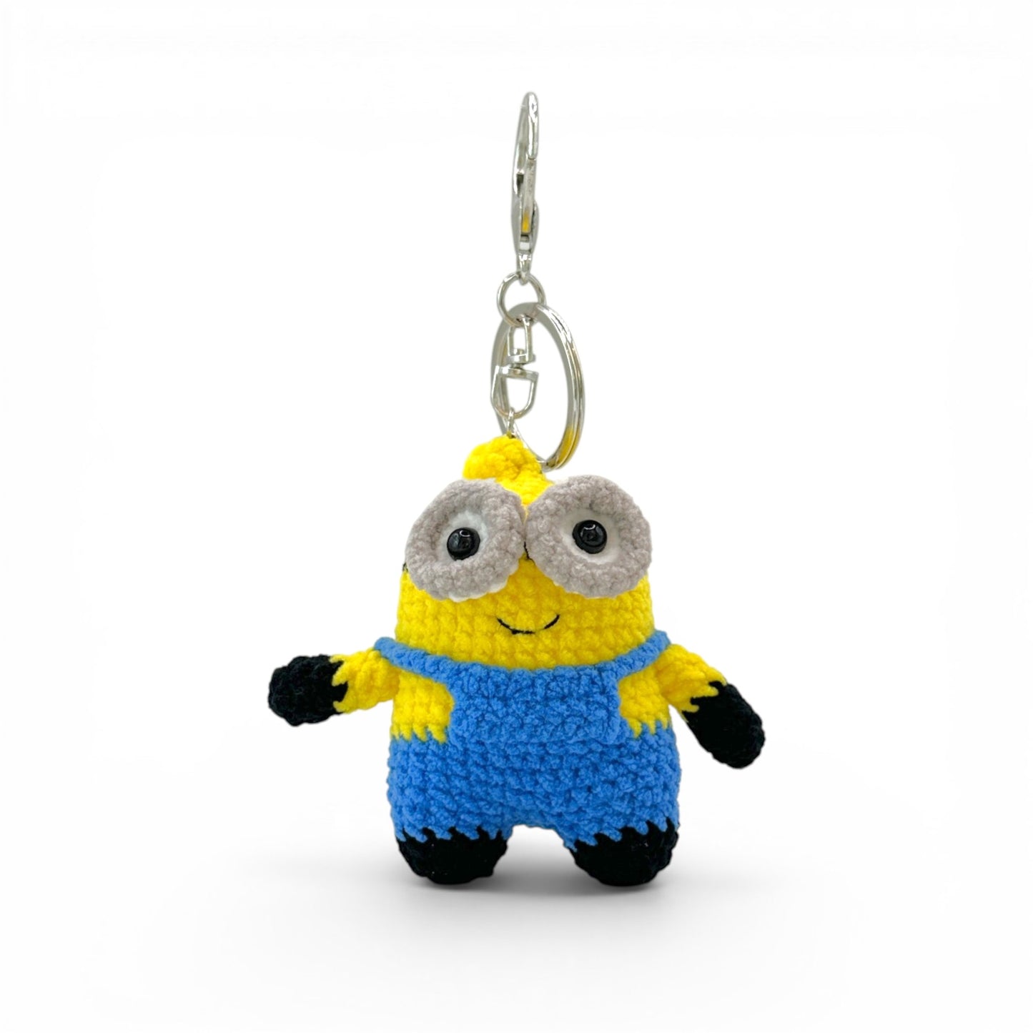 Minion Crochet Keychain Bag Charm