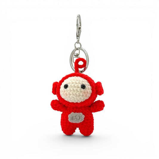 Teletubbies Crochet Keychain Bag Charm