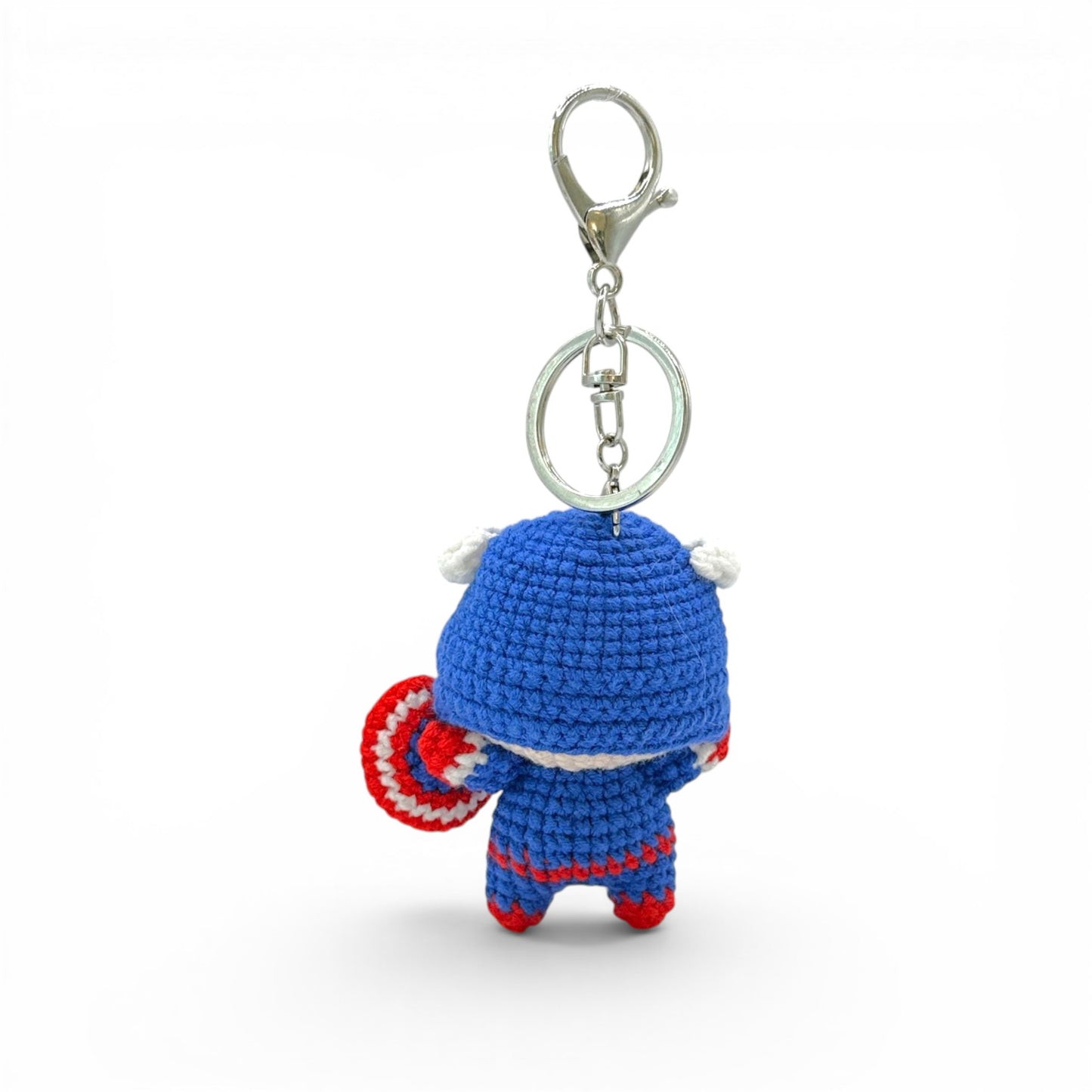 Marvel Star Caption American Crochet Keychain Bag Charm