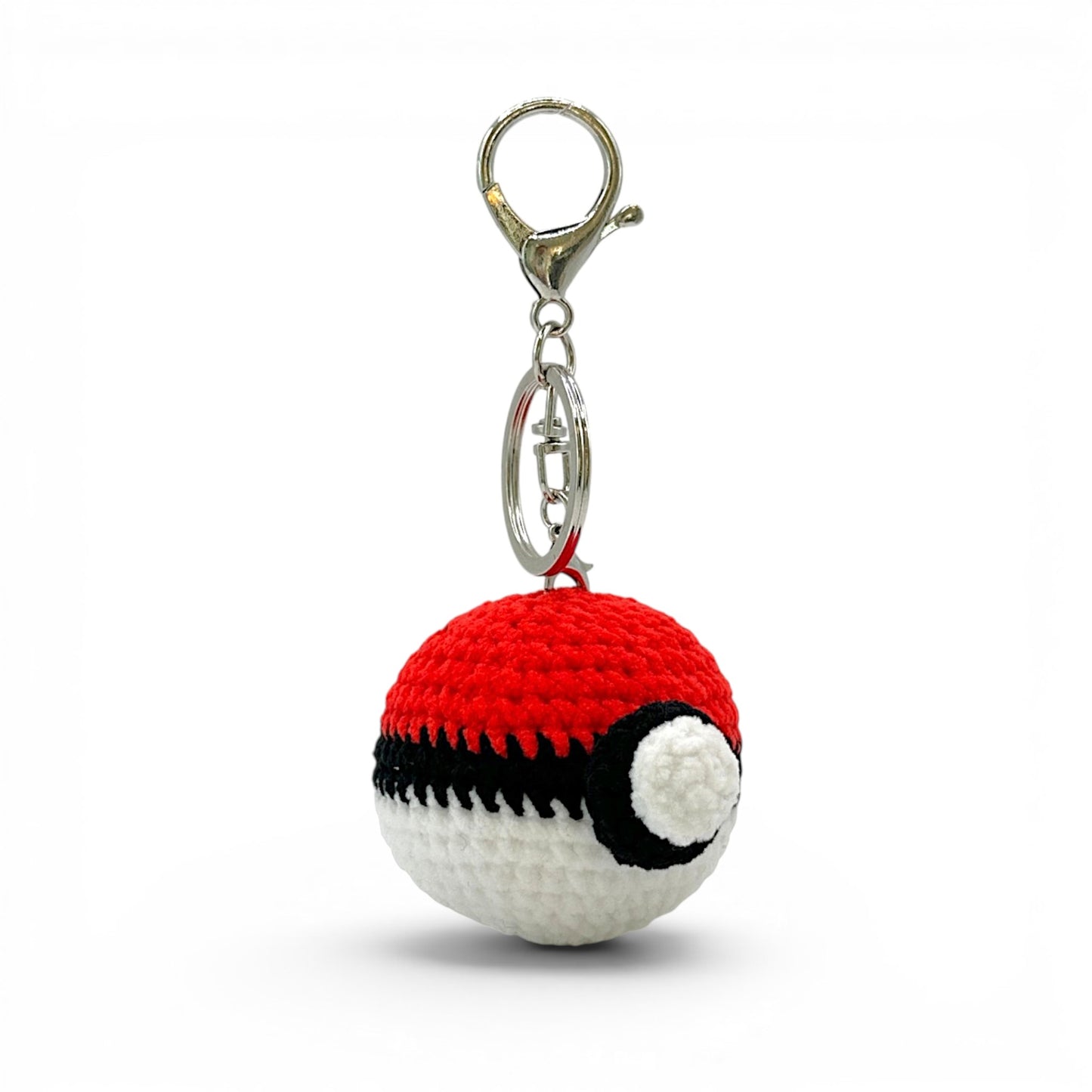 Pokemon Pikachu Psyduck Bulbasaur Squirtle Crochet Keychain Bag Charm