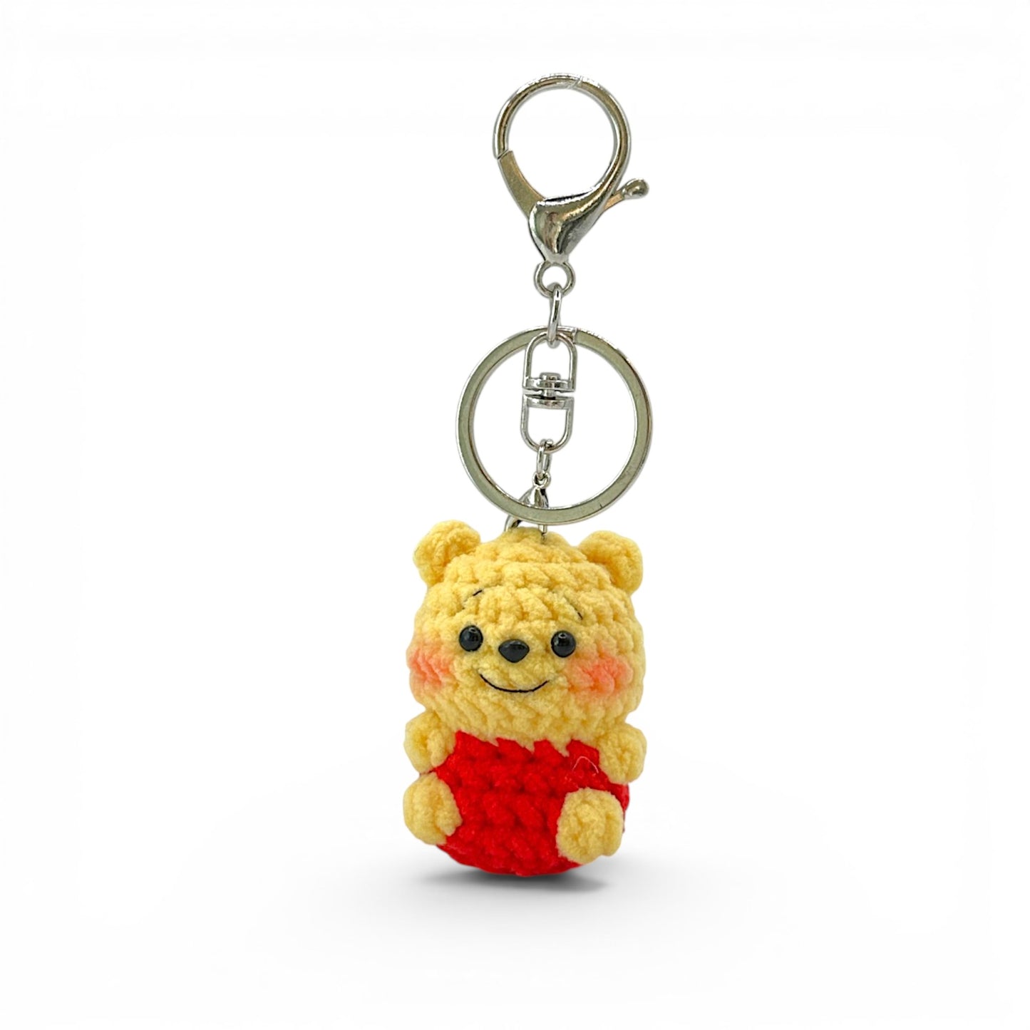 Winne the Pooh Shy Winne Crochet Keychain Bag Charm