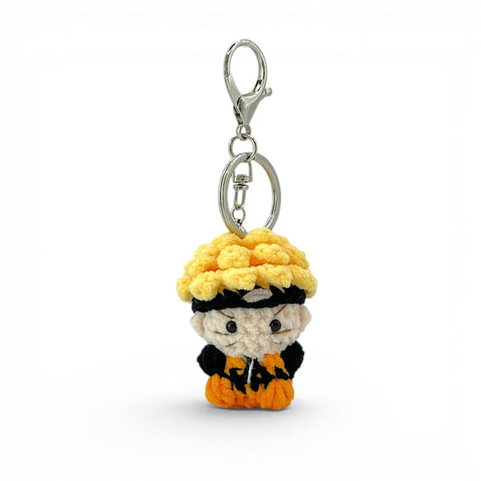 Naruto Uzumaki Crochet Keychain Bag Charm