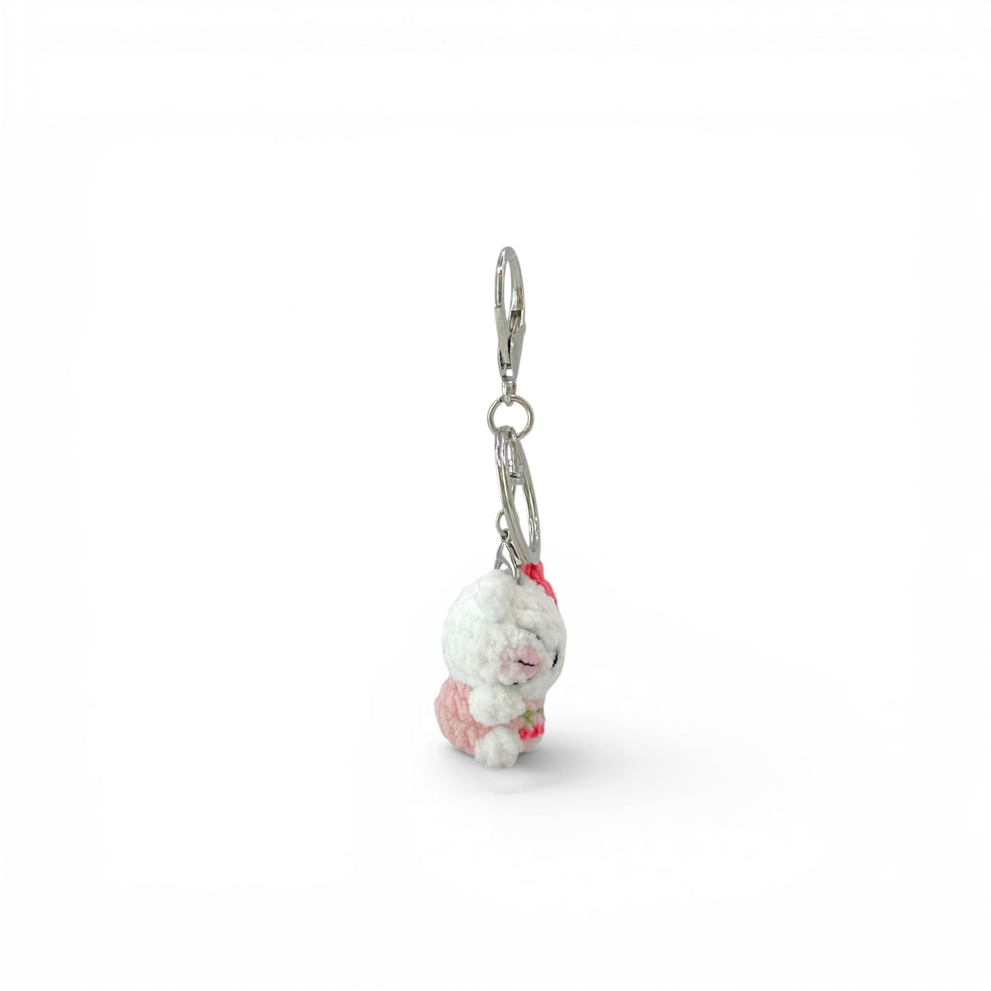 Hello Kitty Crochet Keychain Bag Charm