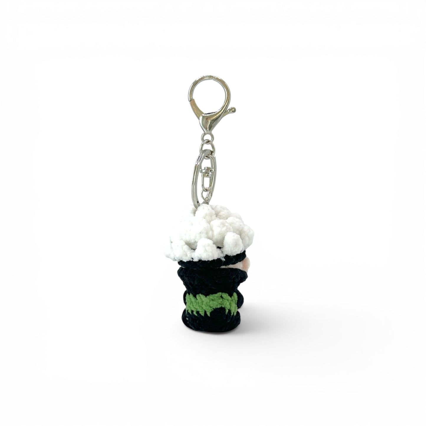Sasuke Uchiha Crochet Keychain Bag Charm