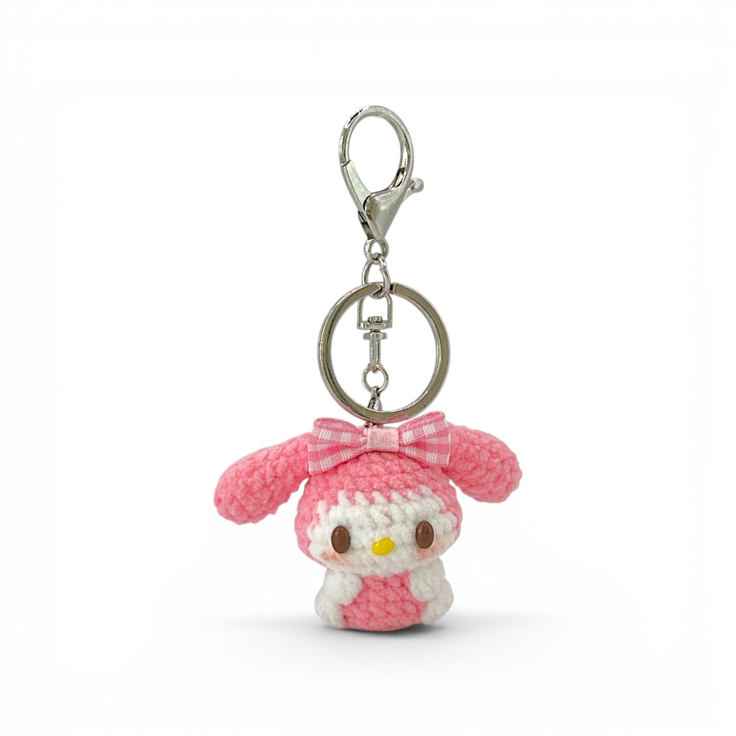 My Melody Crochet Keychain Bag Charm