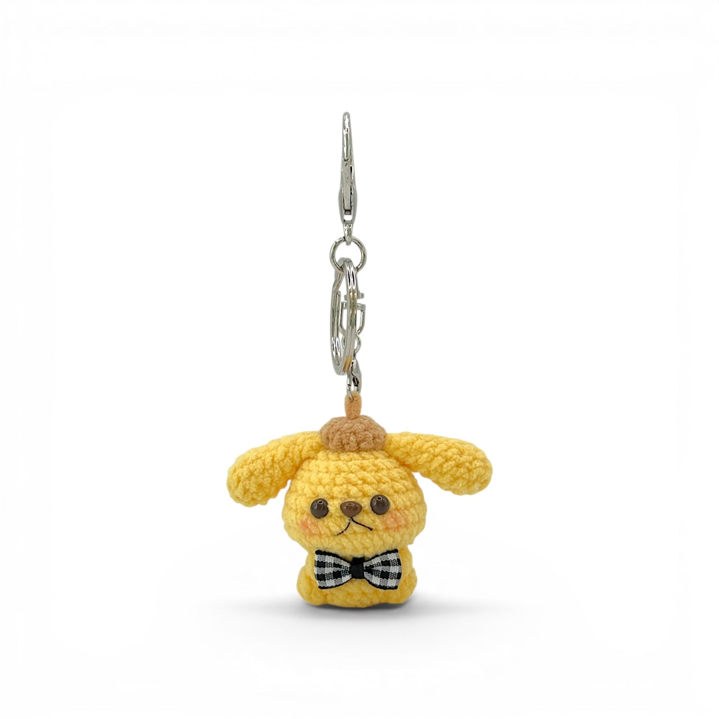 Pompompurin Crochet Keychain Bag Charm